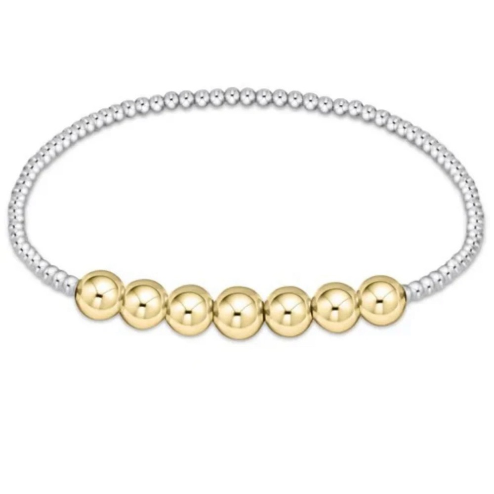 Enewton Classic Beaded Bliss 3-6MM Bead Bracelet In Mixed Metal